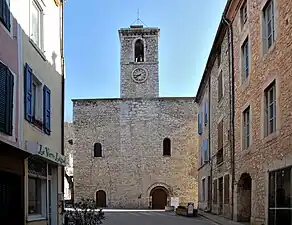 Église romane de Saillans.