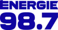 Logo d'Énergie Est du Québec 98,7 depuis août 2015.