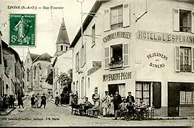 La rue Fournier.