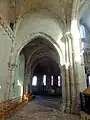 Croisillon nord, côté est.