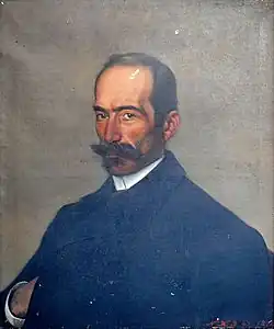 Portrait d'un homme par Nikólaos Xydiás Typáldos&nbsp;(en)
