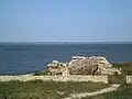 Vestiges des hangars génois.