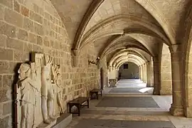 Arcades de la cour intérieure.