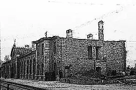 La gare en 1944.