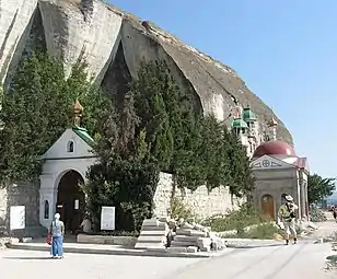 Monastère troglodytique de Saint-Clément à Inkerman, Crimée.