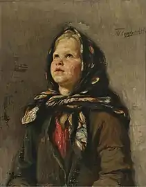 La Petite fille au fichu
