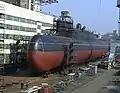 Le К-433 en réparations à Bolchoï Kamen