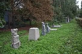 et cimetière juif,