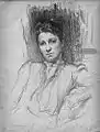 Portrait de l'actrice Maria Savina