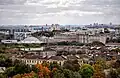 Vue de Minsk avec la coupole du Cirque