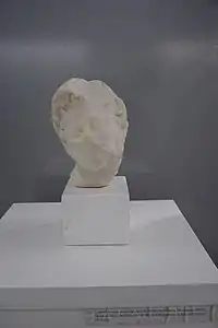 Tête de satyre, marbre, Mediana, fin du IIe&nbsp;siècle.