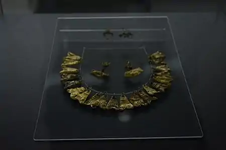 Bijoux provenant du site archéologique de Nova Božurna, fin du IIe&nbsp;siècle-première moitié du IIIe&nbsp;siècle.