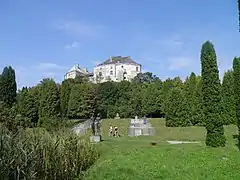 Le parc du château Olekso, classé,
