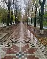 ruelle devant la gare