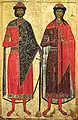 Saints Boris et Gleb, Moscou (milieu du XIVe&nbsp;siècle)