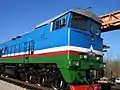 Locomotive des chemins de fer de Iakoutie