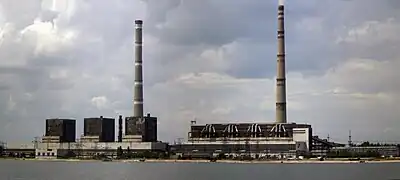 Centrale thermique de Vuhlehirska, 2010.