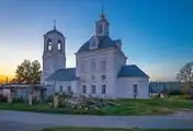 Vue de l'église de la Transfiguration