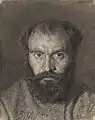 Self-Portrait, 1897. Crayon sur papier, 27x22 cm.