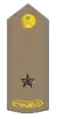 sous-lieutenant (arabe : ملازم)