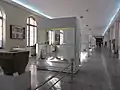 Le hall principal du musée national d'Iran