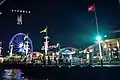 Grande roue, la plus haute de Bangkok avec ses 60 mètres...