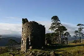 Ruines près de Drynie Farm.