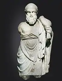 Silène à l'outre – IIe&nbsp;siècle – Musée des Beaux-Arts d'Agen