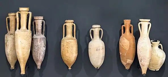 Amphores musée Saint-Raymond IIe&nbsp;siècle&nbsp;av. J.-C. Puits funéraire à Vieille-Toulouse