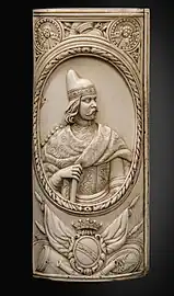 Portrait de Francesco Morosini sur ivoire  Musée Correr