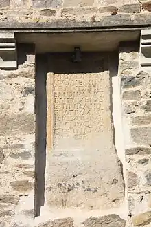 La pierre de Chagnon.