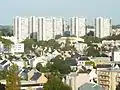 Brest : Kérinou et les tours de Kérédern Tréornou.