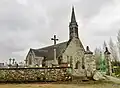Église Saint-Mélar: vue extérieure d'ensemble.