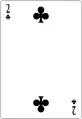 2 de trèfle