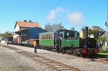 La 030T no&nbsp;75 ex-TIV du MTVS à Cayeux-sur-Mer en 2016.