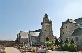 Vue du nord-ouest.