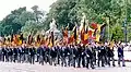 Défilé des anciens combattants.