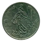 10 centimes d'euro.