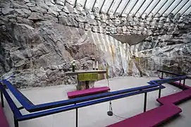L'autel.