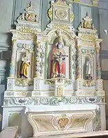 Le retable de la Trinité (XVIIe&nbsp;siècle).