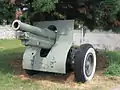 Canon de 155 C modèle 1917 TTT, tel que ceux du 49e&nbsp;RAMFA.