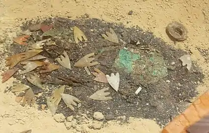 Pointes de flèches.