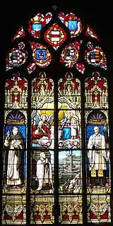 Autre vitrail de l'église.