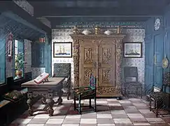 Le Salon bleu, 1912.