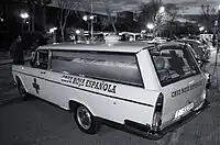 Ambulance Seat 1500 de la Croix-Rouge espagnole 1967