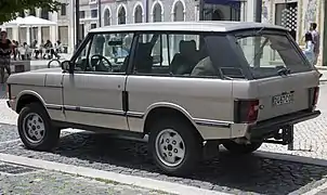 Modèle 3 portes de 1993 vue arrière.