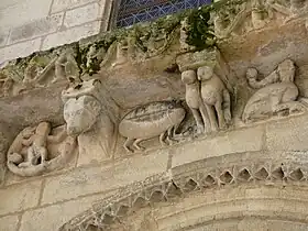 Église Notre-Dame, détail.