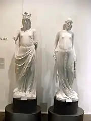 Statues de la cathédrale de Bamberg, XIIIe&nbsp;siècle, collections du Musée juif de Berlin