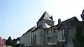Le château vu de l'Auxances.