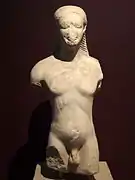 Kouros de Cyzique, milieu du VIe&nbsp;siècle. Musée archéologique d'Istanbul